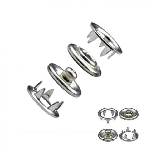 100 adet 9,5 mm Delikli Bebe Çıtçıt Klikıt
