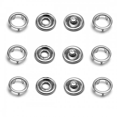 100 adet 9,5 mm Delikli Bebe Çıtçıt Klikıt