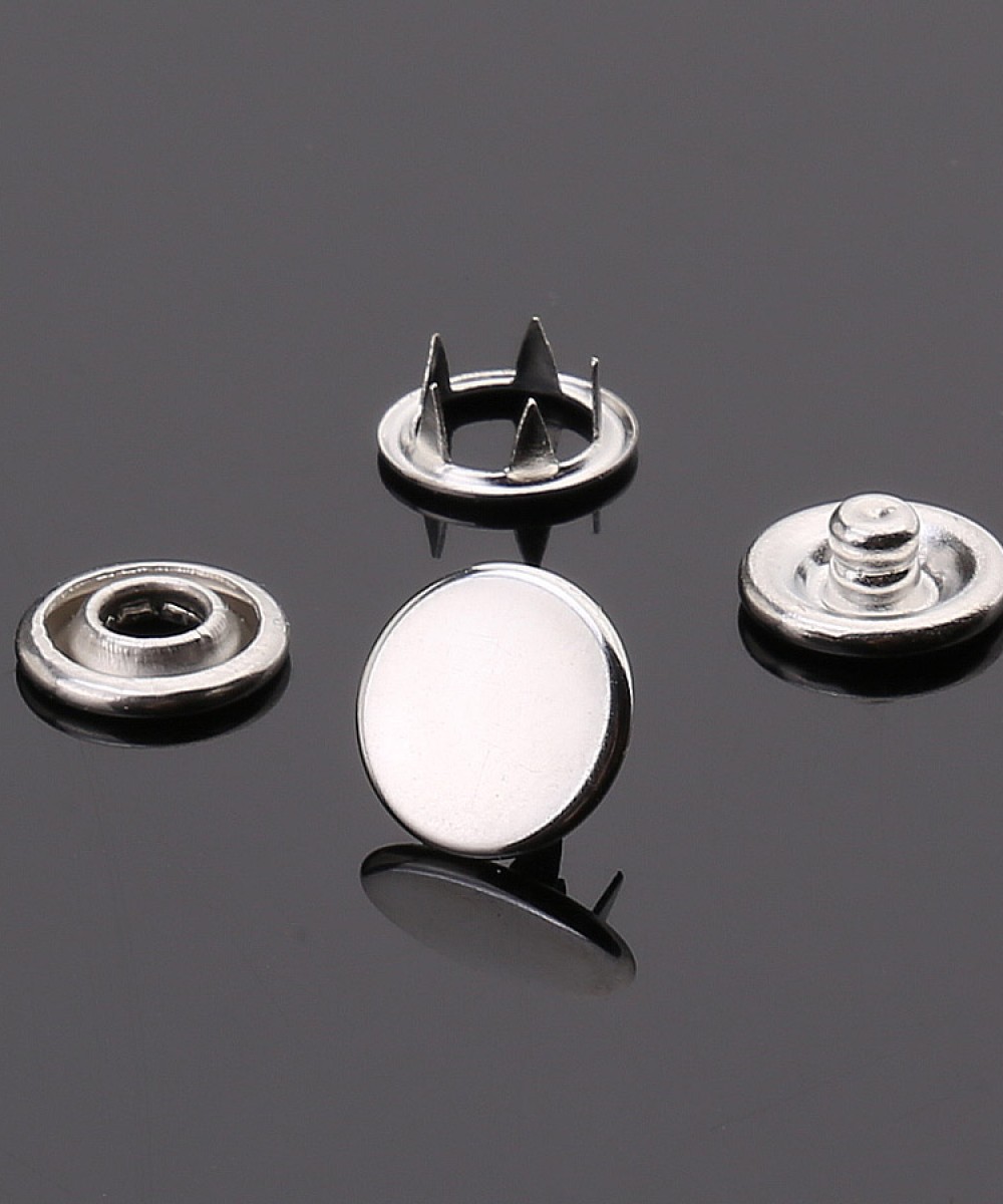 100 adet 9,5 mm Sedefli Bebe Çıtçıt Klikıt