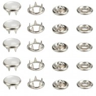 100 adet 9,5 mm Sedefli Bebe Çıtçıt Klikıt