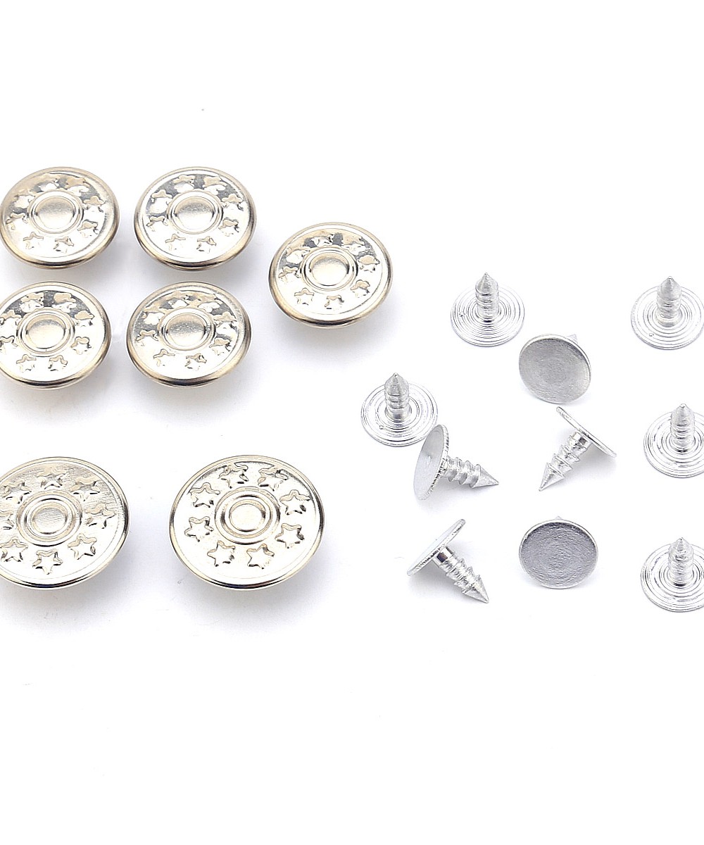 17 mm Kot Pantolon Düğmesi 10 Adet