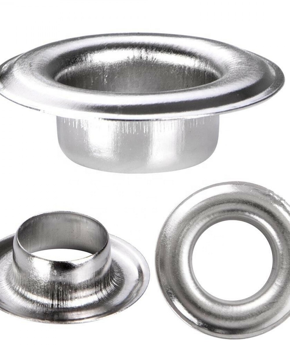 24 No Kuşgözü Kapsül Sac Nikel Renk 100 Takım