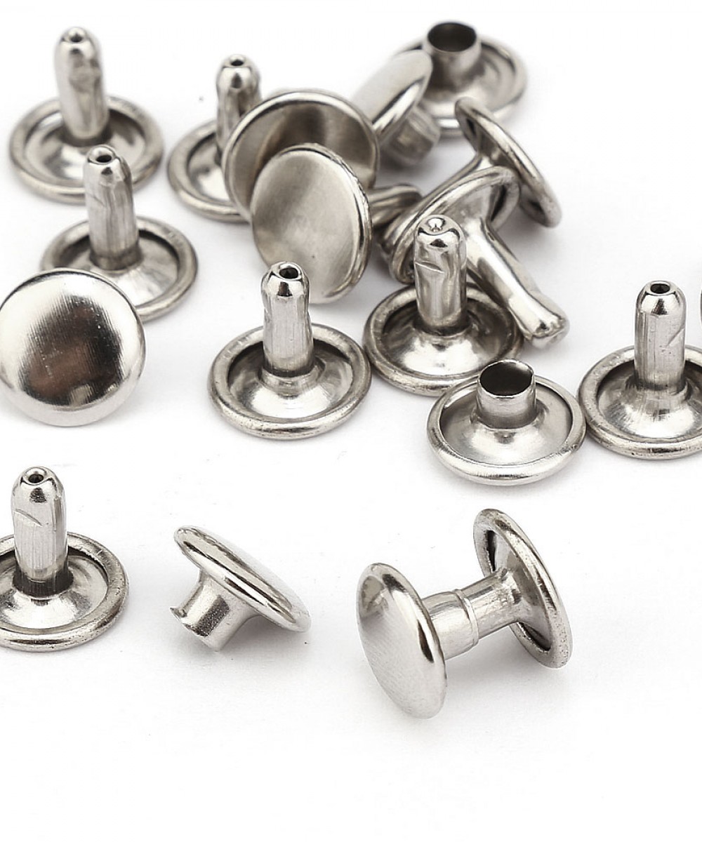 9 mm 33,5 No Çift Kafa Rivet 100 Takım